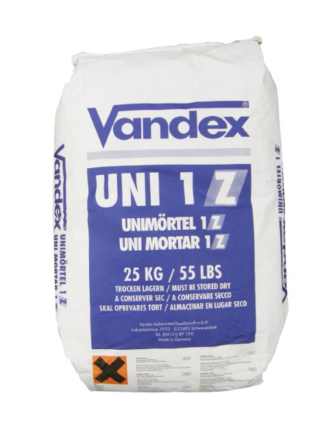 VANDEX UNI MORTAR 1 Z 25KG